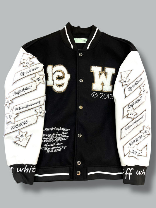 Chamarra Bomber "OFF WHITE"