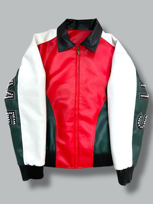 Chamarra tipo motociclista "SUPREME"
